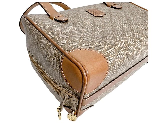 Céline Bolso Mini Celine - Triomphe Macadam Brown Castaño - vista 7