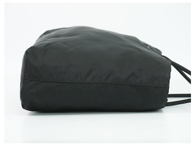 Tote bag con zip Prada Tessuto medium Nero - vista 3