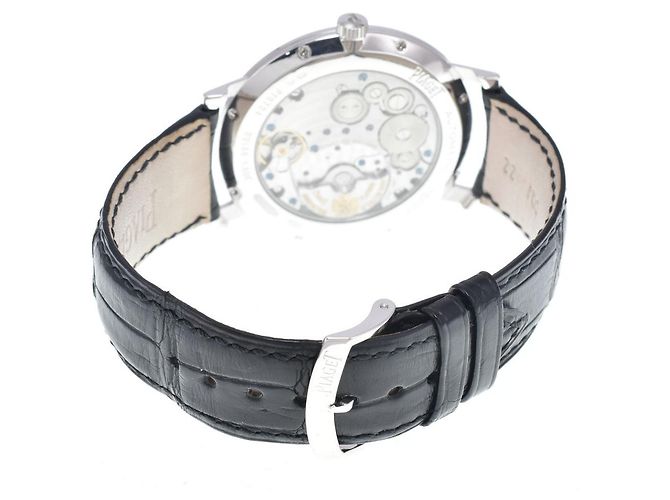 Piaget Altiplano 60th Anniversary Automatic White Gold and Alligator 43 - vista 5