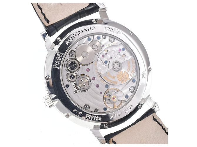 Piaget Altiplano 60th Anniversary Automatic White Gold and Alligator 43 - vista 6