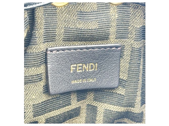 Fendi Mon Tresor Bucket Zucca Quilted Silk Mini - vista 6