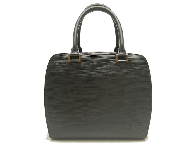 Borsa Louis Vuitton Epi Pont Neuf in Noir - vista 2