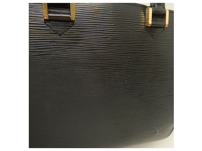 Borsa Louis Vuitton Epi Pont Neuf in Noir - vista 6