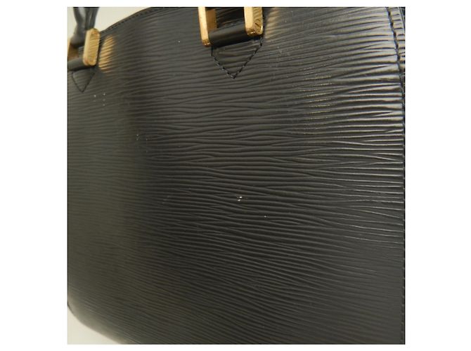 Borsa Louis Vuitton Epi Pont Neuf in Noir - vista 9