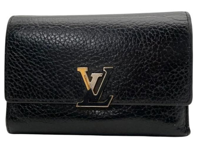 Portafoglio Louis Vuitton Capucines Compact Tri-Fold - vista 2