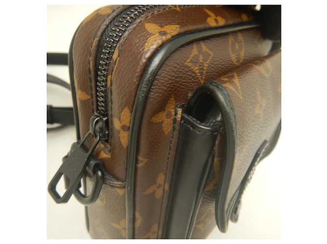 Louis Vuitton Monogram Macassar Christopher Schultertasche - Ansicht 11