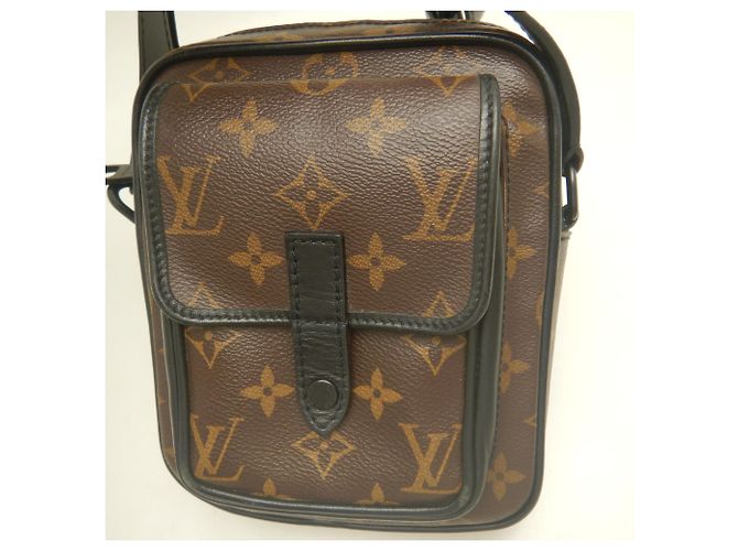 Louis Vuitton Monogram Macassar Christopher Schultertasche - Ansicht 12