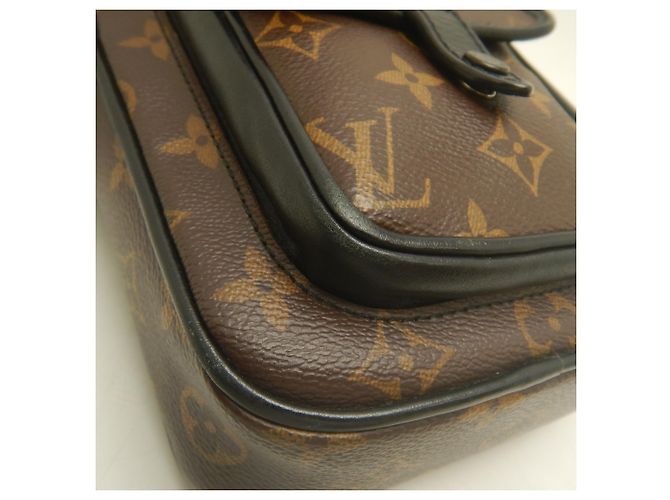 Louis Vuitton Monogram Macassar Christopher Schultertasche - Ansicht 15