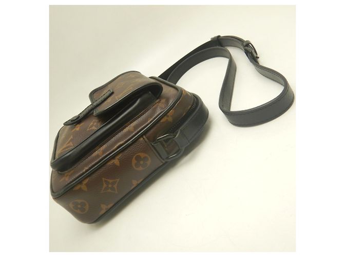 Louis Vuitton Monogram Macassar Christopher Schultertasche - Ansicht 4