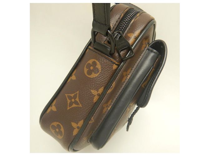 Louis Vuitton Monogram Macassar Christopher Schultertasche - Ansicht 6