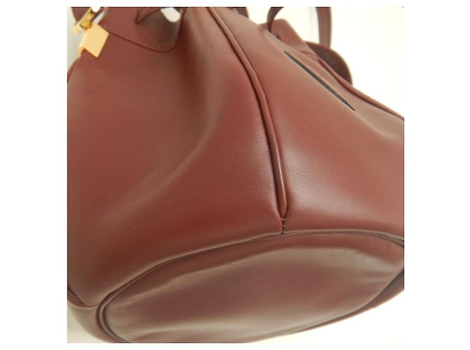 Borsa a tracolla Cartier in vitello Bordeaux Bordò - vista 13