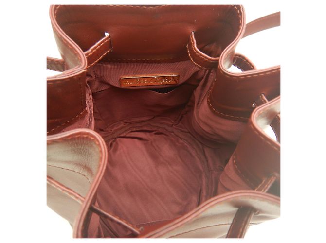 Borsa a tracolla Cartier in vitello Bordeaux Bordò - vista 17