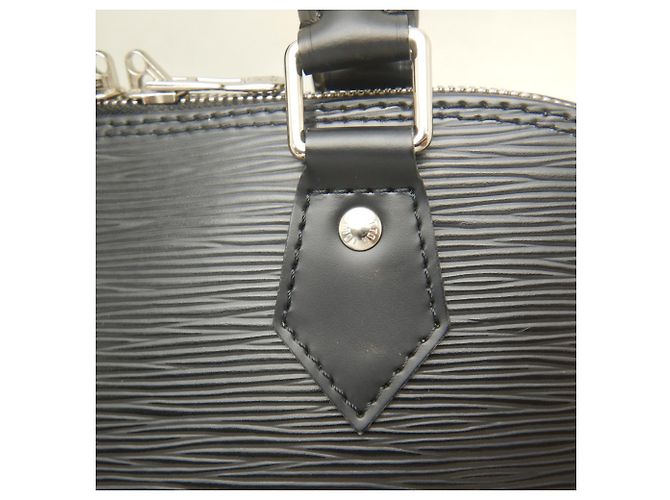 Louis Vuitton Epi Alma PM Handtasche Schwarz - Ansicht 10