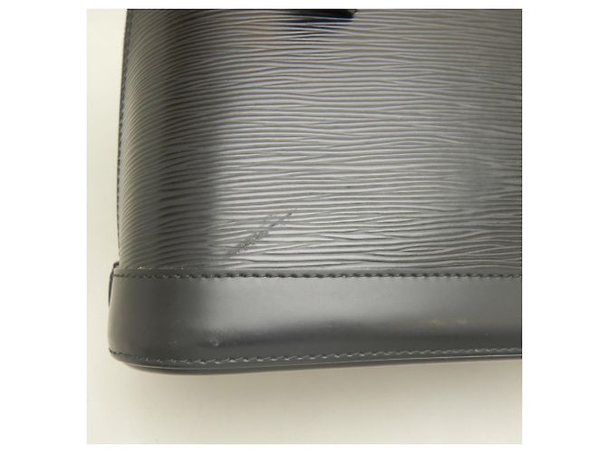 Louis Vuitton Epi Alma PM Handtasche Schwarz - Ansicht 13
