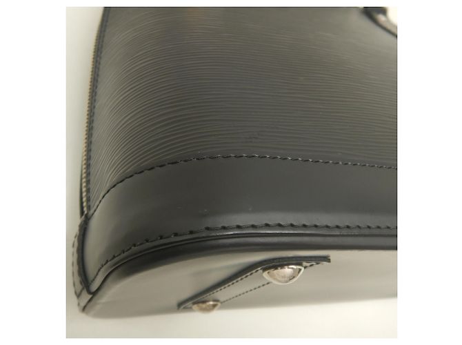 Louis Vuitton Epi Alma PM Handtasche Schwarz - Ansicht 16