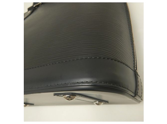 Louis Vuitton Epi Alma PM Handtasche Schwarz - Ansicht 19