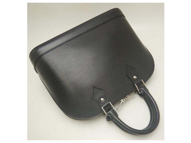 Louis Vuitton Epi Alma PM Handtasche Schwarz - Ansicht 3