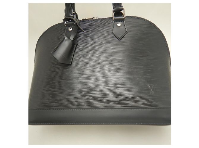 Louis Vuitton Epi Alma PM Handtasche Schwarz - Ansicht 7