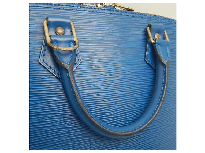 Bolsa Louis Vuitton Epi Alma PM em Toledo Blue - vista 10
