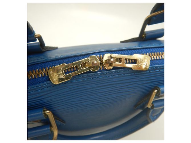 Bolsa Louis Vuitton Epi Alma PM em Toledo Blue - vista 11
