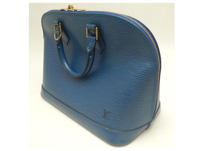 Bolsa Louis Vuitton Epi Alma PM em Toledo Blue - vista 23