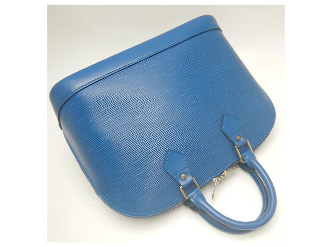 Bolsa Louis Vuitton Epi Alma PM em Toledo Blue - vista 3