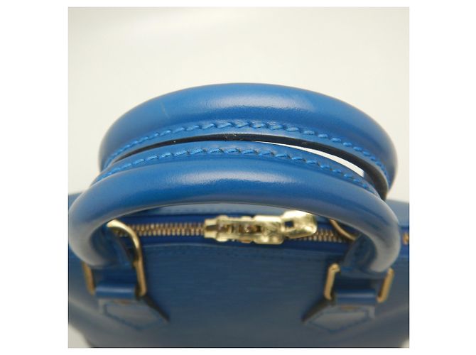 Bolsa Louis Vuitton Epi Alma PM em Toledo Blue - vista 8