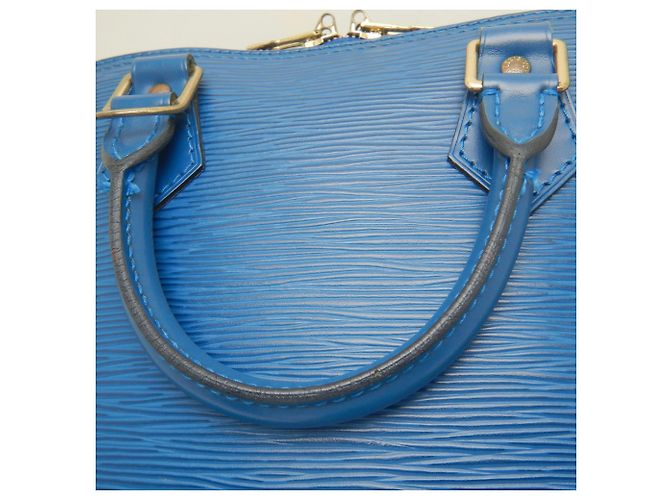 Bolsa Louis Vuitton Epi Alma PM em Toledo Blue - vista 9