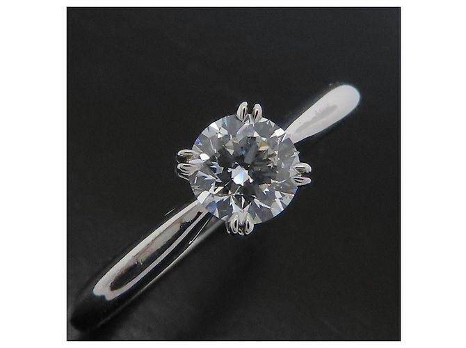 Anillo de compromiso solitario Harry Winston con diamante - vista 5