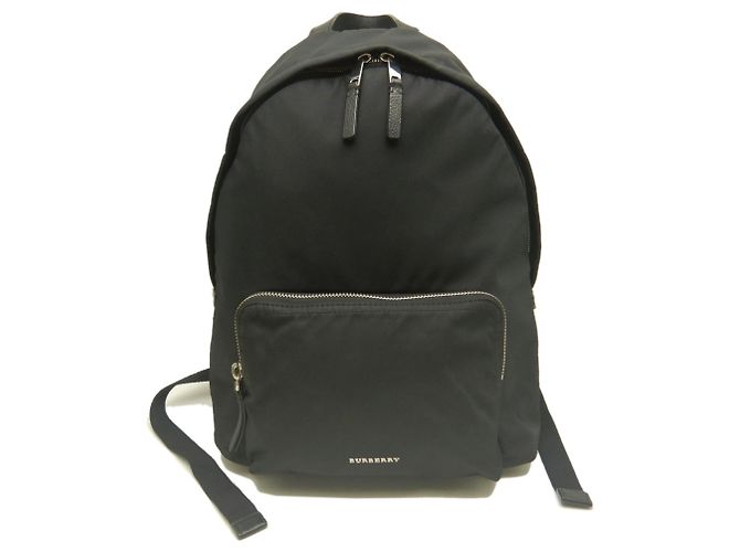 Zaino Burberry in nylon nero - vista 2