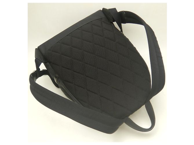 Zaino Burberry in nylon nero - vista 4