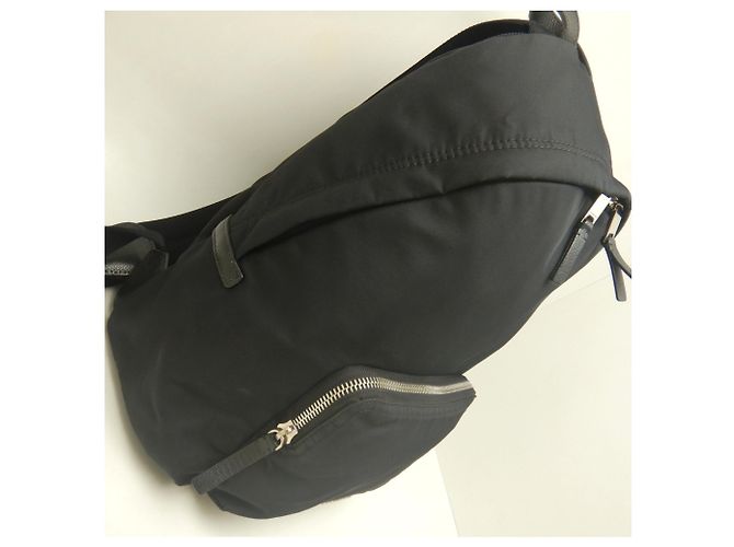 Zaino Burberry in nylon nero - vista 6