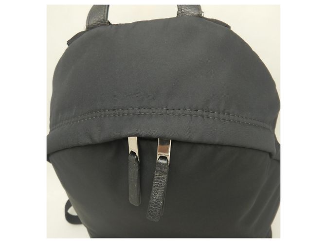 Zaino Burberry in nylon nero - vista 7