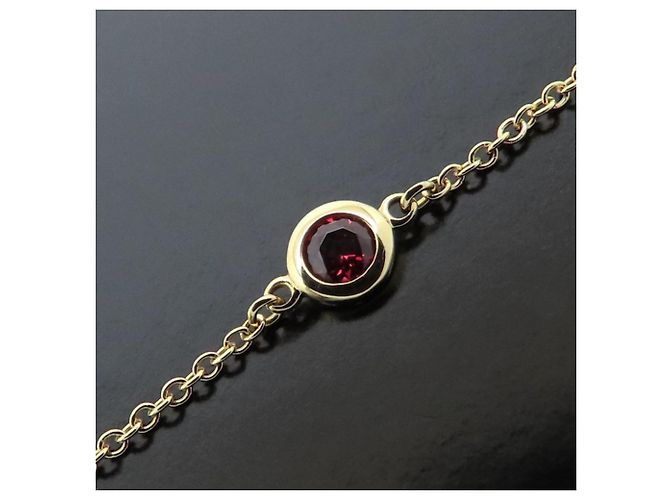 Autre Marque Bracciale con charm Tiffany & Co. in oro giallo 18K - vista 3