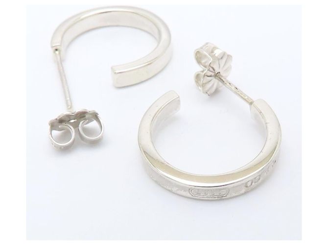Autre Marque Tiffany & Co. Silver 1837 Creolen - Ansicht 3