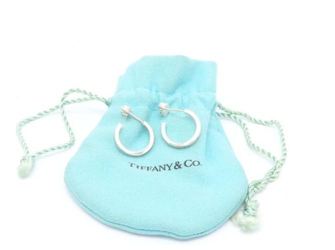 Autre Marque Tiffany & Co. Silver 1837 Creolen - Ansicht 6