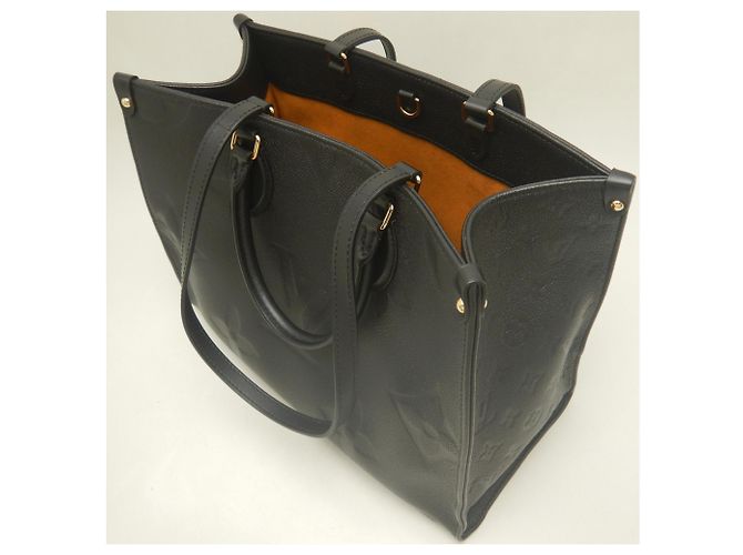 Louis Vuitton Monogram Empreinte OnTheGo MM Tote Bag Schwarz - Ansicht 22