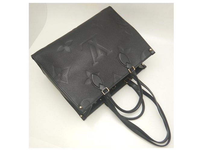 Louis Vuitton Monogram Empreinte OnTheGo MM Tote Bag Schwarz - Ansicht 3