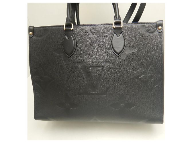 Louis Vuitton Monogram Empreinte OnTheGo MM Tote Bag Schwarz - Ansicht 7