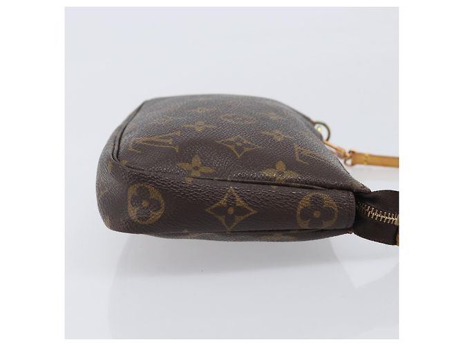 Louis Vuitton Pochette Accessoires Monogram Canvas Medium Marron - vue 3