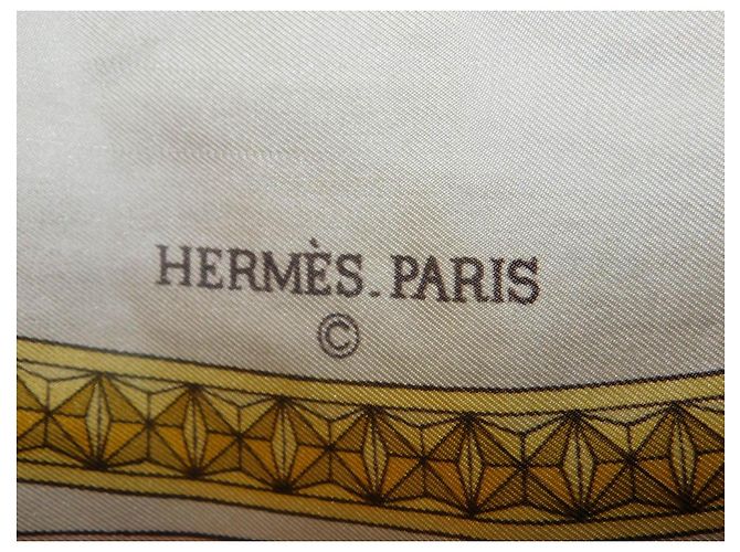 Hermès Carré in seta "On Epsom Downs 1836" - vista 10
