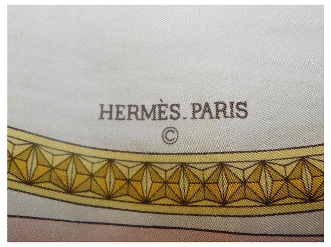 Hermès Carré in seta "On Epsom Downs 1836" - vista 11