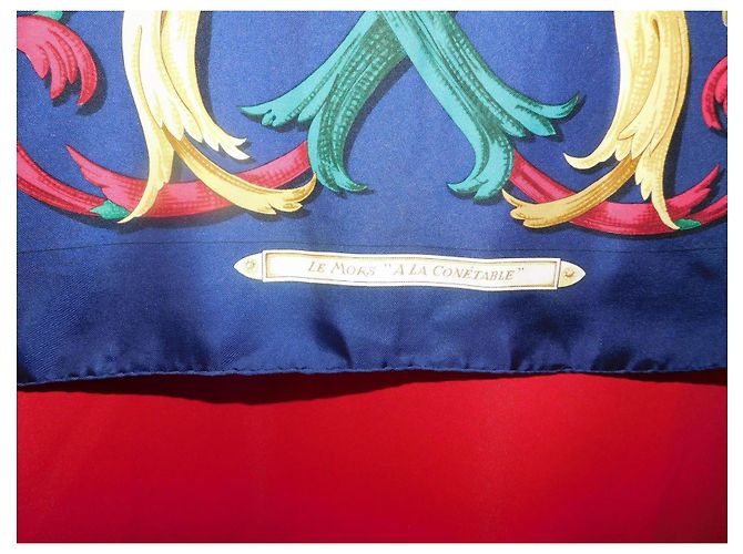 Hermès "Le Mors à la Connétable" silk square - view 10