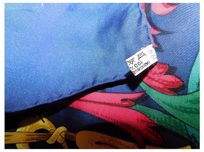 Hermès "Le Mors à la Connétable" silk square - view 13