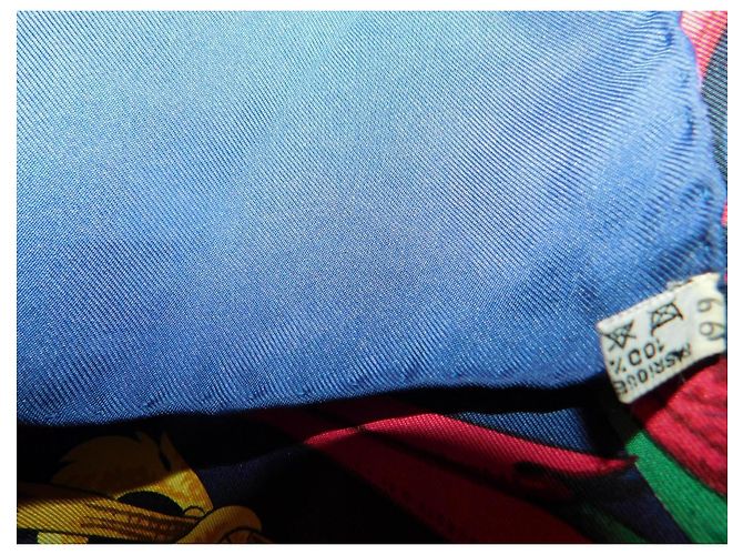 Hermès "Le Mors à la Connétable" silk square - view 14