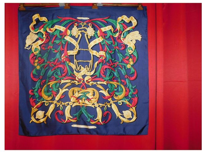 Hermès "Le Mors à la Connétable" silk square - view 2