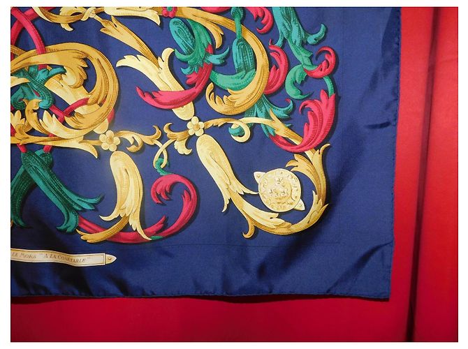 Hermès "Le Mors à la Connétable" silk square - view 4