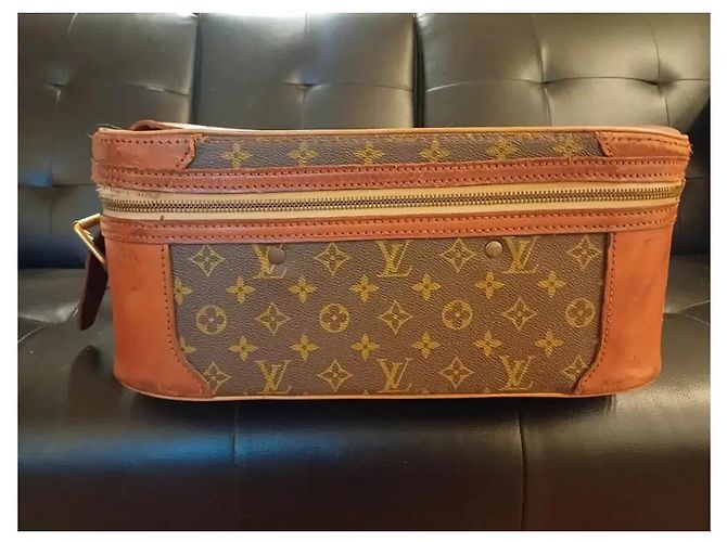 Mala Louis Vuitton Monogram Canvas Marrom Monograma - vista 4