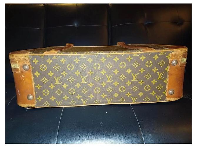Mala Louis Vuitton Monogram Canvas Marrom Monograma - vista 5