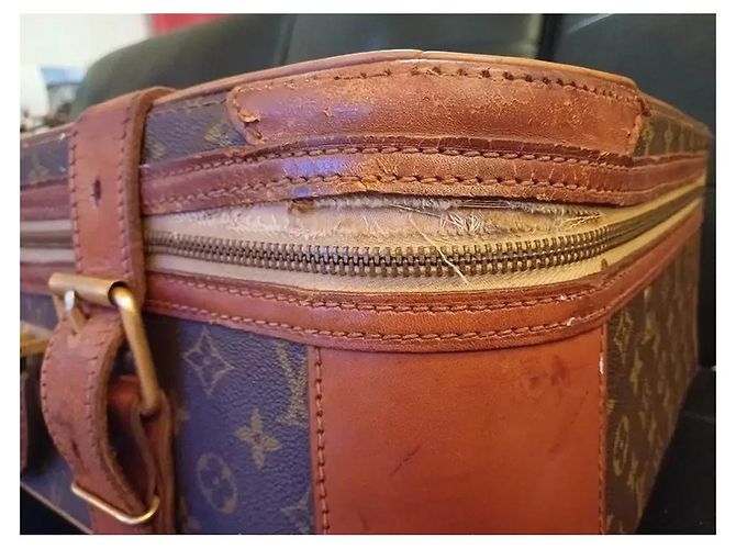 Mala Louis Vuitton Monogram Canvas Marrom Monograma - vista 7